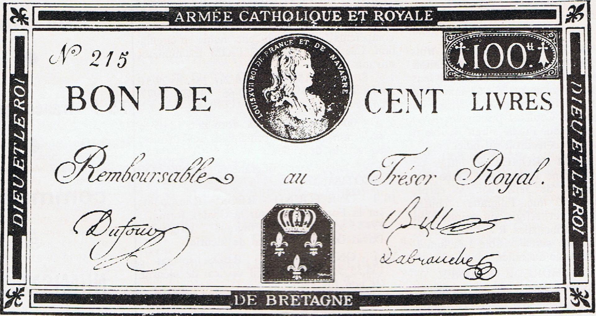 Assignat 100 livres 1793