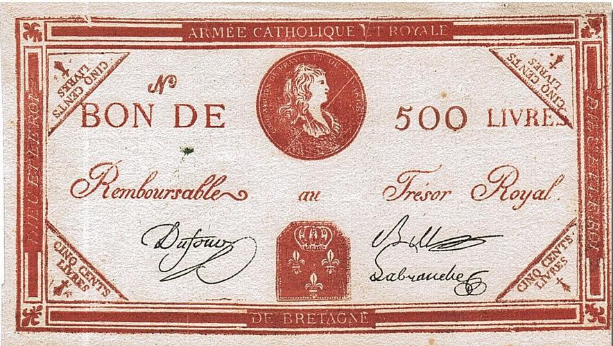 Assignat 500 livres 1793